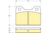 GIRLING 6101122 Brake Pad Set, disc brake